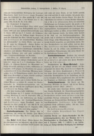 Stenographische Protokolle über die Sitzungen des Steiermärkischen Landtages 19100120 Seite: 35