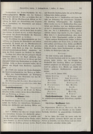 Stenographische Protokolle über die Sitzungen des Steiermärkischen Landtages 19100120 Seite: 37