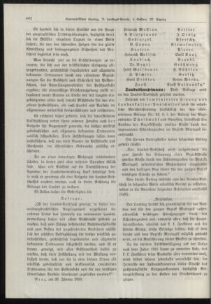 Stenographische Protokolle über die Sitzungen des Steiermärkischen Landtages 19100120 Seite: 38