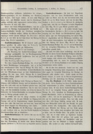 Stenographische Protokolle über die Sitzungen des Steiermärkischen Landtages 19100131 Seite: 15