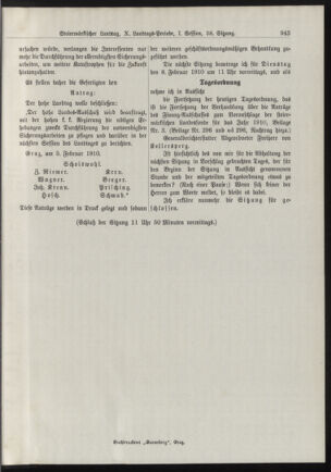 Stenographische Protokolle über die Sitzungen des Steiermärkischen Landtages 19100205 Seite: 7