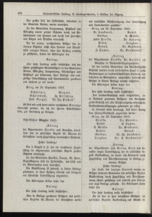 Stenographische Protokolle über die Sitzungen des Steiermärkischen Landtages 19100922 Seite: 8