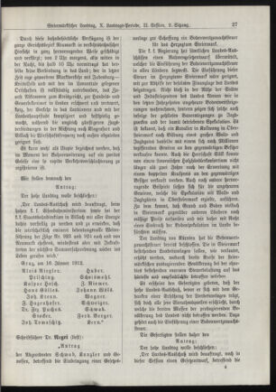 Stenographische Protokolle über die Sitzungen des Steiermärkischen Landtages 19120119 Seite: 17