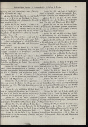 Stenographische Protokolle über die Sitzungen des Steiermärkischen Landtages 19120119 Seite: 27