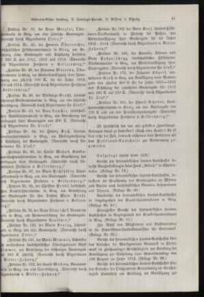 Stenographische Protokolle über die Sitzungen des Steiermärkischen Landtages 19120119 Seite: 31