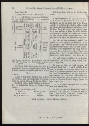 Stenographische Protokolle über die Sitzungen des Steiermärkischen Landtages 19120130 Seite: 20