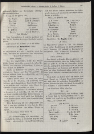 Stenographische Protokolle über die Sitzungen des Steiermärkischen Landtages 19131010 Seite: 19