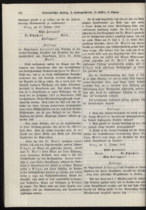 Stenographische Protokolle über die Sitzungen des Steiermärkischen Landtages 19131013 Seite: 16