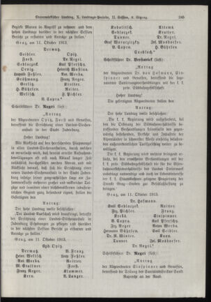 Stenographische Protokolle über die Sitzungen des Steiermärkischen Landtages 19131013 Seite: 7