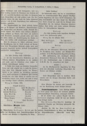 Stenographische Protokolle über die Sitzungen des Steiermärkischen Landtages 19131014 Seite: 7