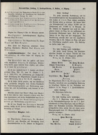 Stenographische Protokolle über die Sitzungen des Steiermärkischen Landtages 19131016 Seite: 3