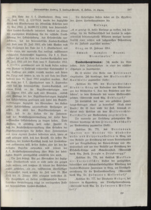 Stenographische Protokolle über die Sitzungen des Steiermärkischen Landtages 19140220 Seite: 3