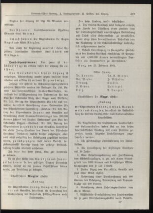 Stenographische Protokolle über die Sitzungen des Steiermärkischen Landtages 19140225 Seite: 3