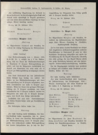 Stenographische Protokolle über die Sitzungen des Steiermärkischen Landtages 19140225 Seite: 5