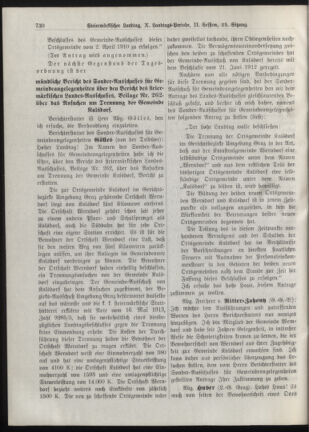 Stenographische Protokolle über die Sitzungen des Steiermärkischen Landtages 19140226 Seite: 18