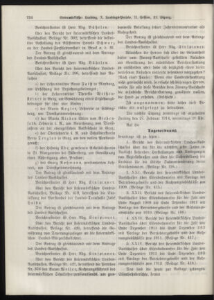 Stenographische Protokolle über die Sitzungen des Steiermärkischen Landtages 19140226 Seite: 22