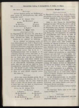 Stenographische Protokolle über die Sitzungen des Steiermärkischen Landtages 19140226 Seite: 8