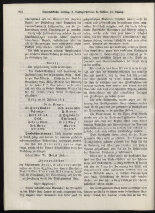 Stenographische Protokolle über die Sitzungen des Steiermärkischen Landtages 19140302 Seite: 4