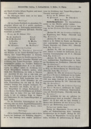 Stenographische Protokolle über die Sitzungen des Steiermärkischen Landtages 19140302 Seite: 7