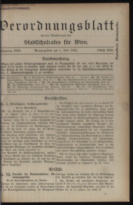 Verordnungsblatt des Stadtschulrates für Wien