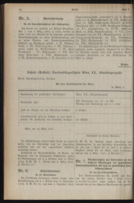 Verordnungsblatt des Stadtschulrates für Wien 19270315 Seite: 2