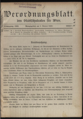 Verordnungsblatt des Stadtschulrates für Wien