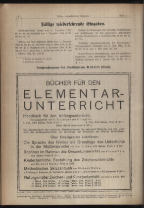 Verordnungsblatt des Stadtschulrates für Wien 19290101 Seite: 8