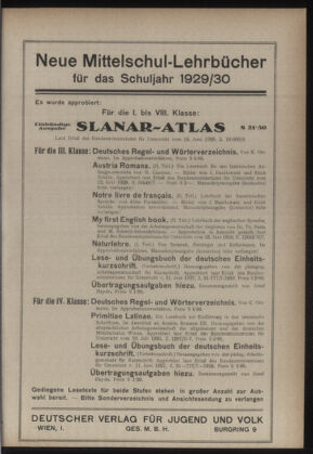 Verordnungsblatt des Stadtschulrates für Wien 19290701 Seite: 15