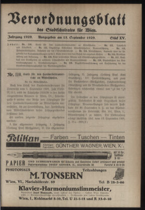 Verordnungsblatt des Stadtschulrates für Wien 19290915 Seite: 1