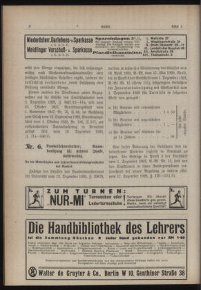 Verordnungsblatt des Stadtschulrates für Wien 19300101 Seite: 6