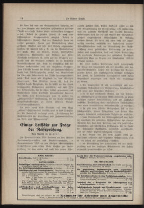 Verordnungsblatt des Stadtschulrates für Wien 19300301 Seite: 14