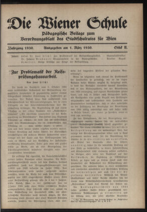 Verordnungsblatt des Stadtschulrates für Wien 19300301 Seite: 9