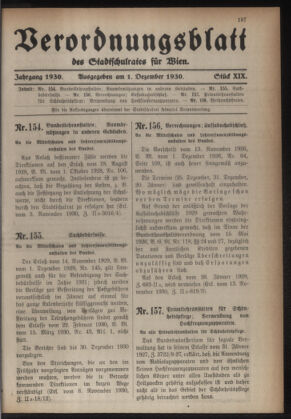 Verordnungsblatt des Stadtschulrates für Wien 19301201 Seite: 1