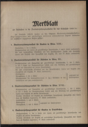 Verordnungsblatt des Stadtschulrates für Wien 19301201 Seite: 17