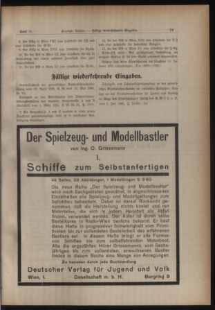 Verordnungsblatt des Stadtschulrates für Wien 19310115 Seite: 7