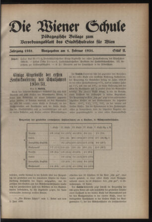 Verordnungsblatt des Stadtschulrates für Wien 19310201 Seite: 9