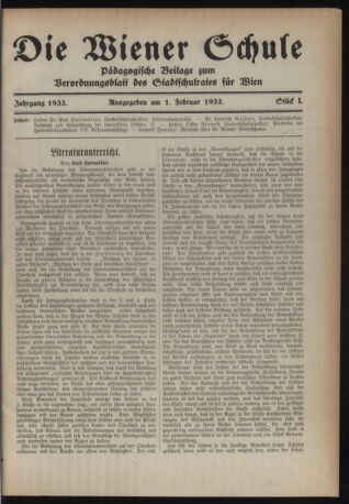 Verordnungsblatt des Stadtschulrates für Wien 19320201 Seite: 3