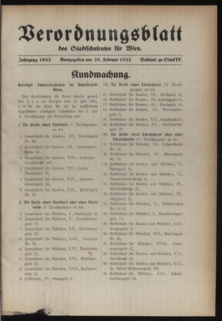 Verordnungsblatt des Stadtschulrates für Wien 19320228 Seite: 1