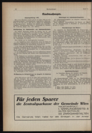 Verordnungsblatt des Stadtschulrates für Wien 19320315 Seite: 4