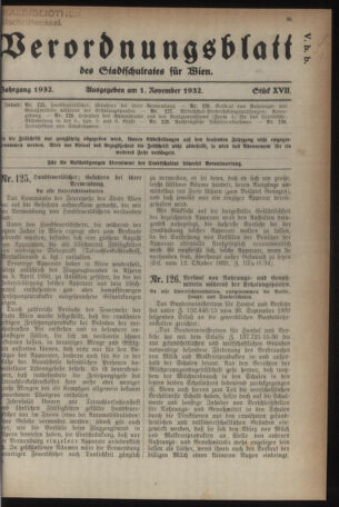 Verordnungsblatt des Stadtschulrates für Wien 19321101 Seite: 1