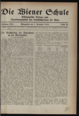 Verordnungsblatt des Stadtschulrates für Wien 19321101 Seite: 5