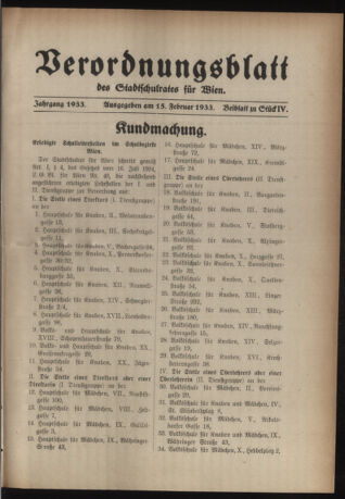 Verordnungsblatt des Stadtschulrates für Wien 19330215 Seite: 5