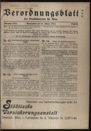 Verordnungsblatt des Stadtschulrates für Wien