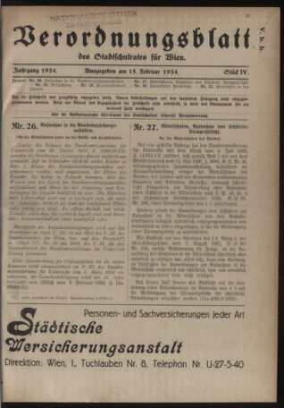 Verordnungsblatt des Stadtschulrates für Wien 19340215 Seite: 1