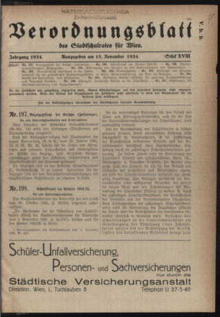 Verordnungsblatt des Stadtschulrates für Wien