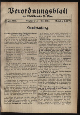 Verordnungsblatt des Stadtschulrates für Wien 19350401 Seite: 7