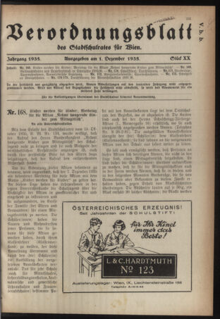 Verordnungsblatt des Stadtschulrates für Wien 19351201 Seite: 1