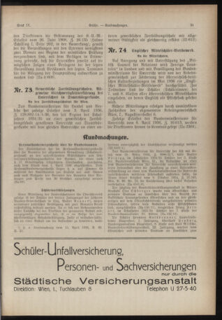 Verordnungsblatt des Stadtschulrates für Wien 19360501 Seite: 3