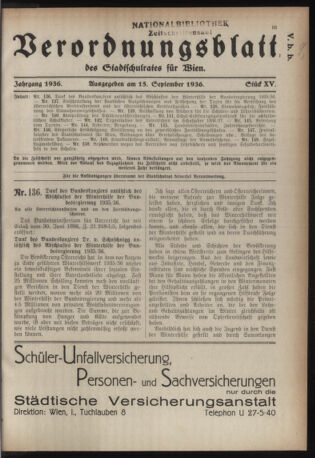 Verordnungsblatt des Stadtschulrates für Wien 19360915 Seite: 1