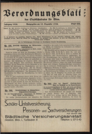 Verordnungsblatt des Stadtschulrates für Wien 19361215 Seite: 1